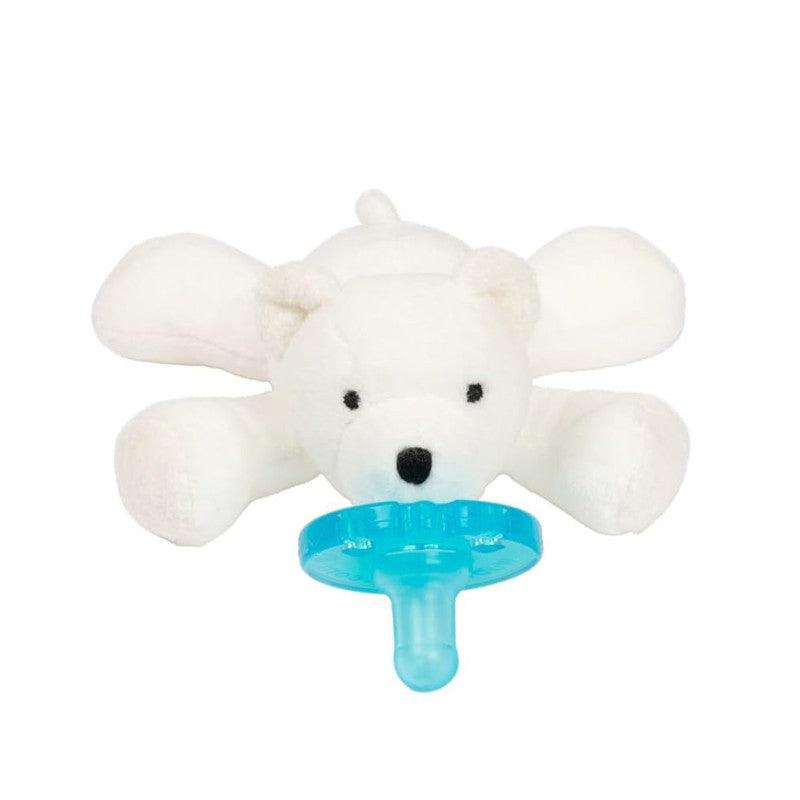 WubbaNub Infant Pacifier - White Polar Bear Image 2