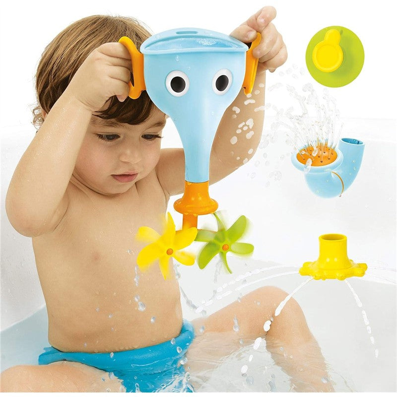 Yookidoo FunElefun Fill 'N' Sprinkle Bath Toy - Blue Image 3