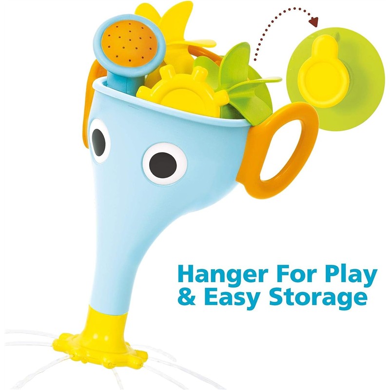 Yookidoo FunElefun Fill 'N' Sprinkle Bath Toy - Blue Image 4