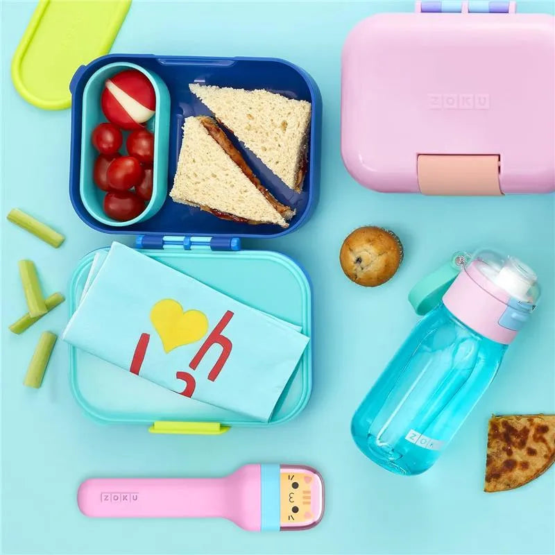 ZOKU - Kids Pocket Utensil Set, Kitty Image 3