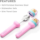 ZOKU - Kids Pocket Utensil Set, Kitty Image 6