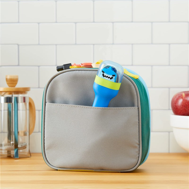 ZOKU Kids Pocket Utensil Set - Blue Shark Image 5