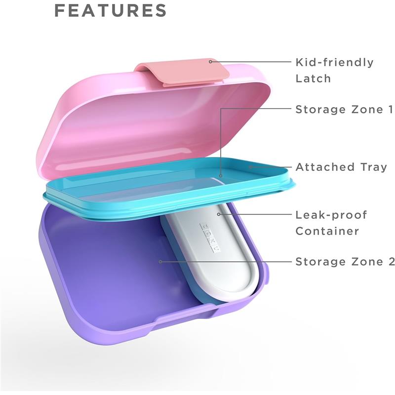 Zoku - Neat Bento Jr., Pink Image 6