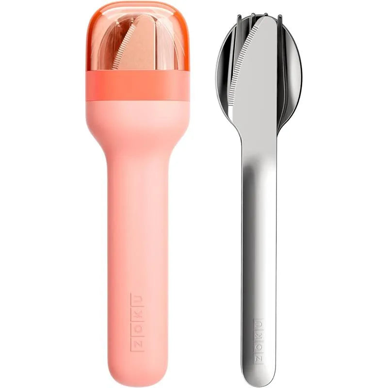 ZOKU - Pocket Utensil Set, Peach Image 1
