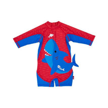 Zoocchini - Baby One Piece Surf Suit, Sherman The Shark Image 1
