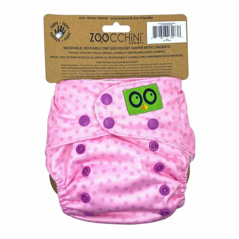 Zoocchini - Cloth Diaper Alicorn With 2Pk Insert One Size Image 2