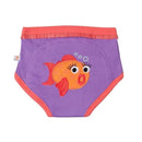 Zoocchini Girls 3 Piece Organic Training Pants Set , Ocean Friends.