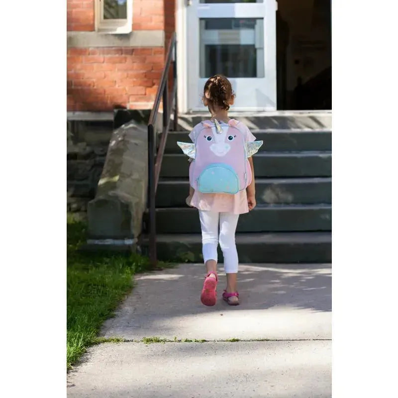 Zoocchini Kids Backpack, Allie The Alicorn - Seafoam Image 6