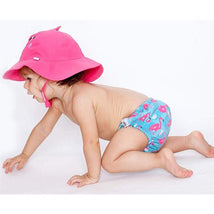 Zoocchini - Swim Diaper & Sunhat Set, Flamingo Image 3