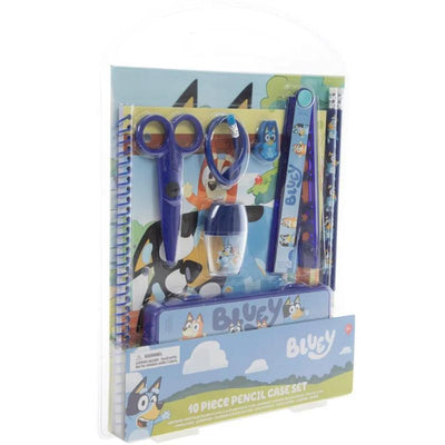Zoofy 10Pk Bluey Pencil Case Set Image 1