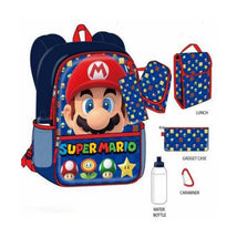Zoofy 5Pk Mario Backpack Set 16  Image 1