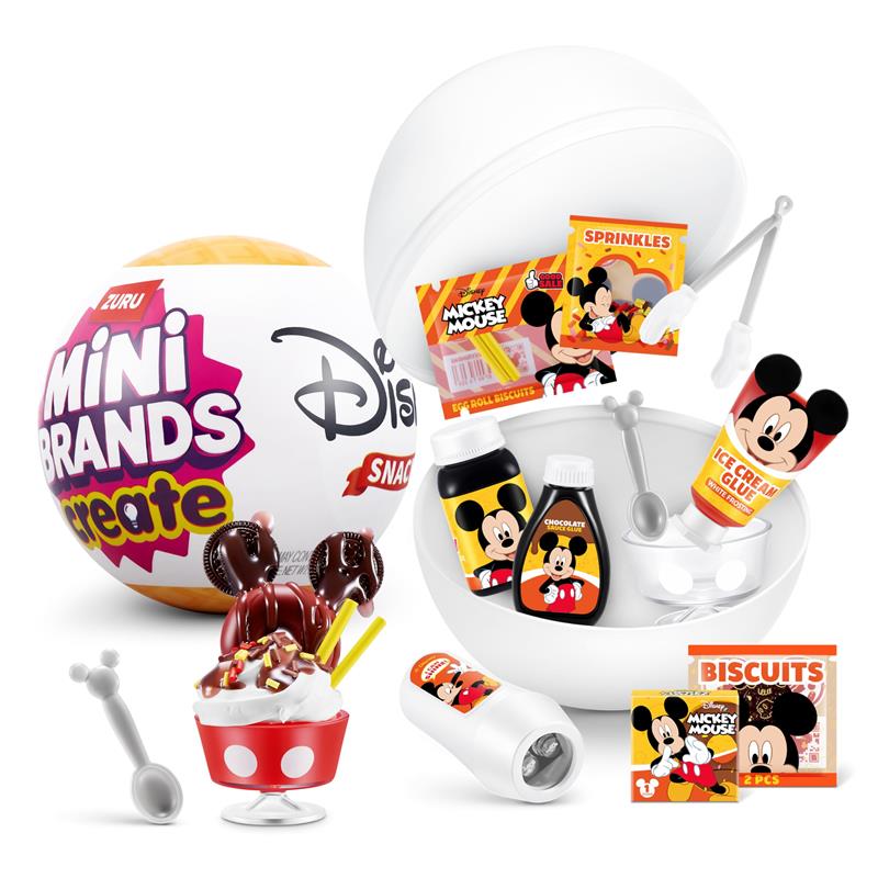 Zoofy Zuru Mini Brands Disney Snacks Create Image 4