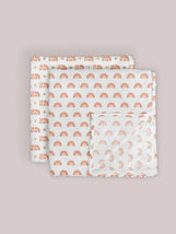Conjunto de cobertores Swaddle - Be Kind Rainbows