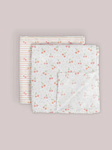 Conjunto de cobertores Swaddle - Cherry Cute por Doodle By Meg