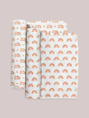 Conjunto de cobertores Swaddle - Be Kind Rainbows