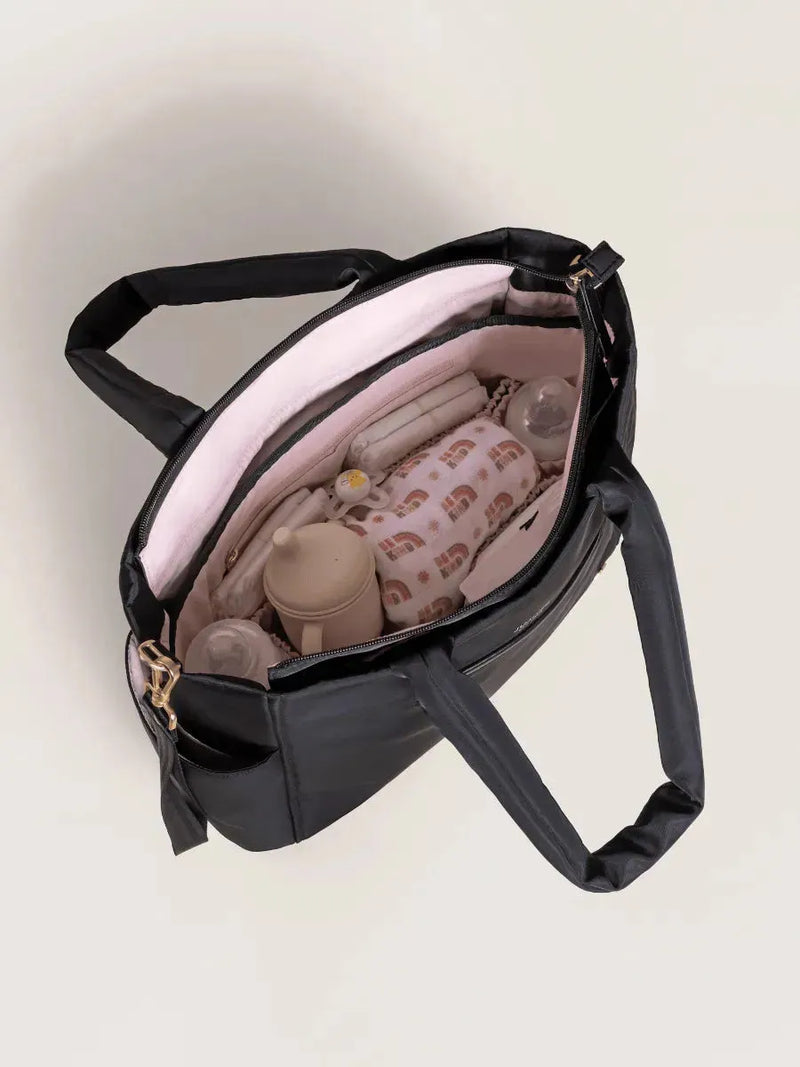JuJuBe Utility-Strap Tote Preto