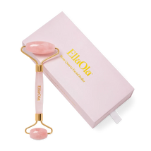 Varejo - Rolo Facial De-Puffing de Quartzo Rosa