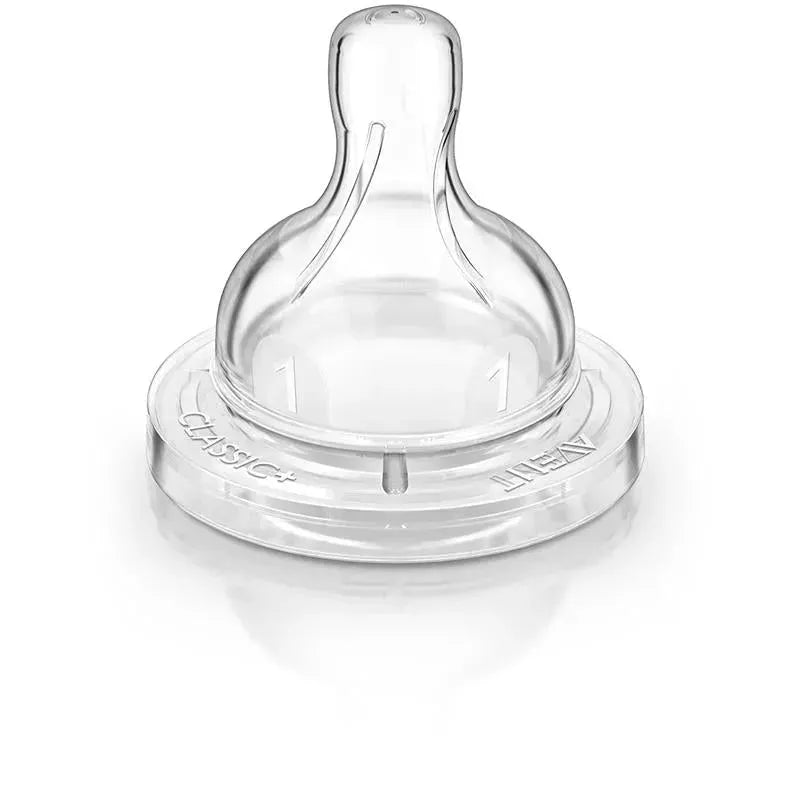 Philips AVENT Anti-Colic Nipple, Clear, Newborn Image 3