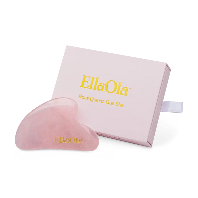 Varejo - Ferramenta de levantamento facial de quartzo rosa Gua Sha