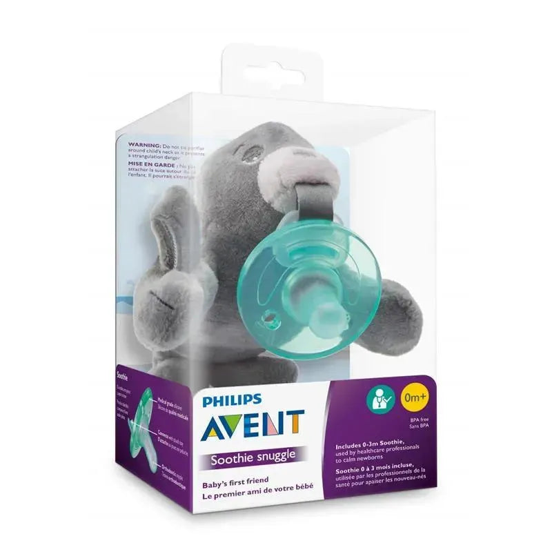 Avent Soothie Snuggle, 0M+, Seal, 1 Pack Image 3