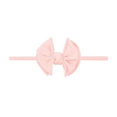 Baby Bling Bows Baby Fab Skinny headband in rose quartz pink