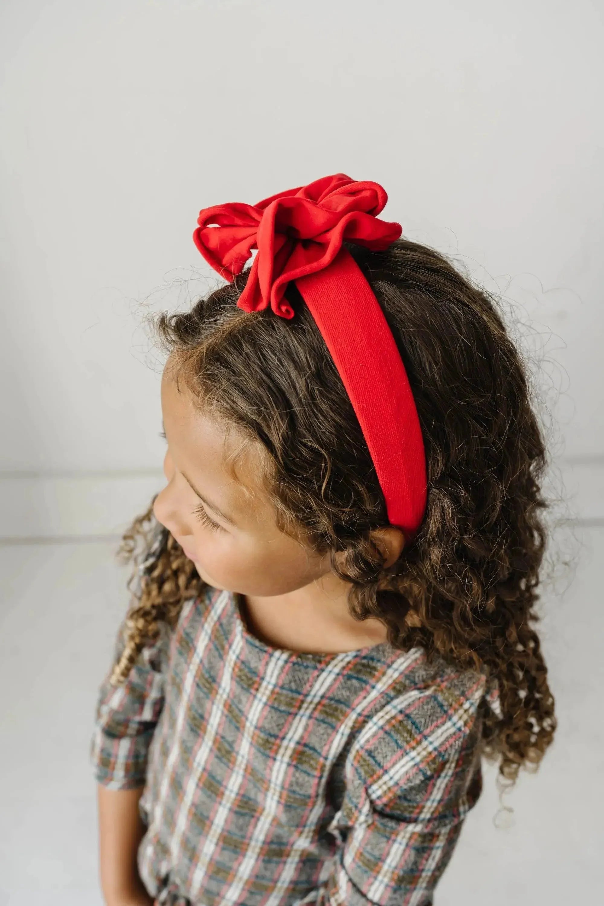 FAB HARD HEADBAND: vermelho quente