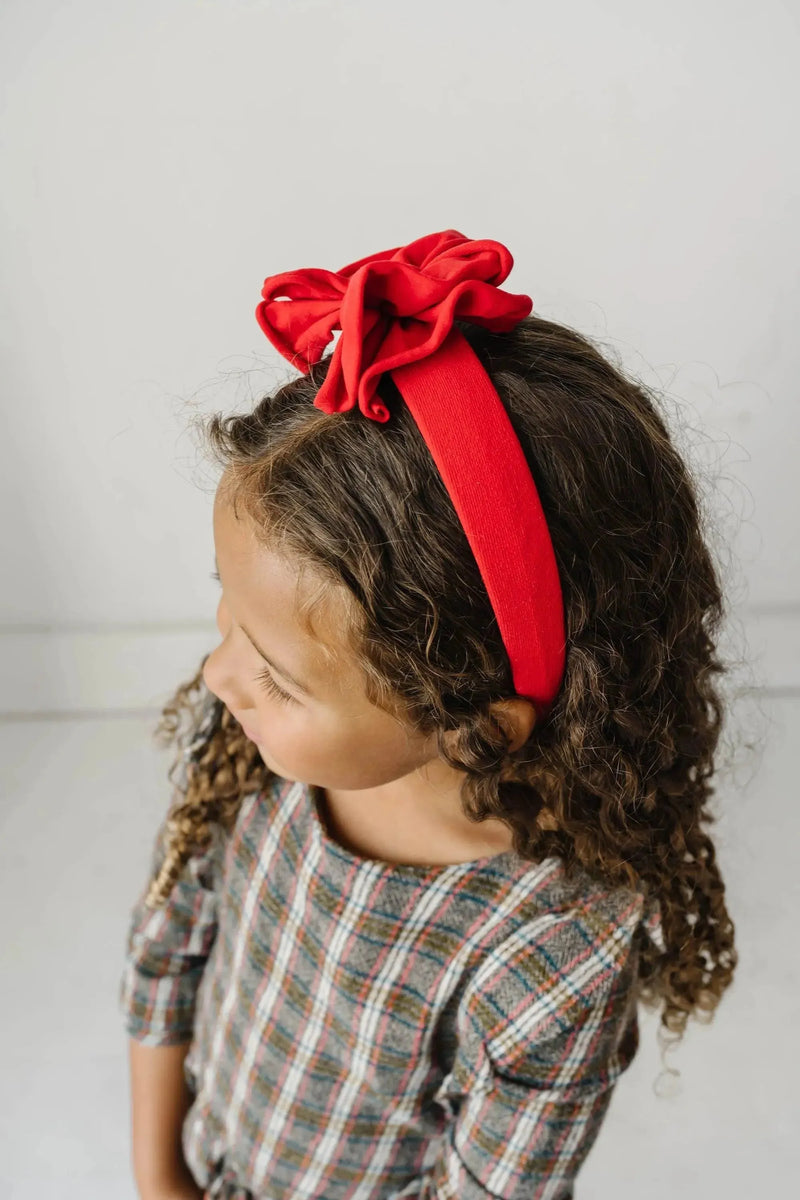 FAB HARD HEADBAND: vermelho quente