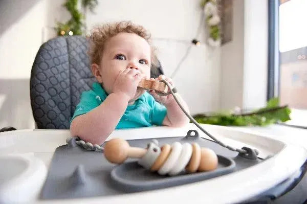 Jogo americano de silicone para bebês ocupados