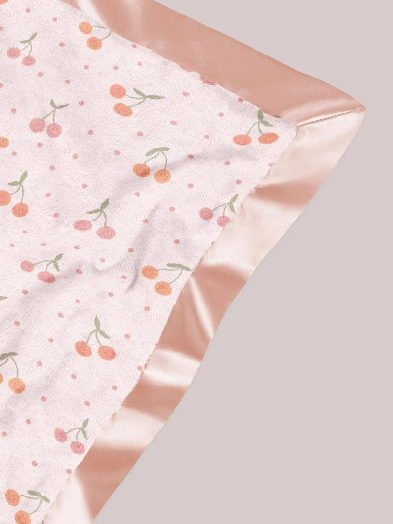 Cobertor reversível para bebê - Cherry Cute da Doodle By Meg