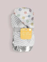 Cobertor de bebê reversível - Happy Baby Vibes