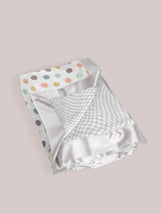 Cobertor de bebê reversível - Happy Baby Vibes
