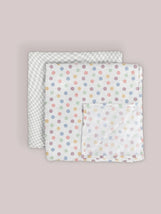 Conjunto de cobertores Swaddle - Happy Baby Vibes