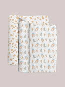 Conjunto de manta Swaddle - Howdy Partner Azul