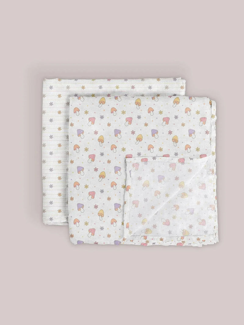 Conjunto de manta Swaddle - Mushy Love