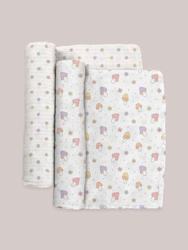 Conjunto de manta Swaddle - Mushy Love