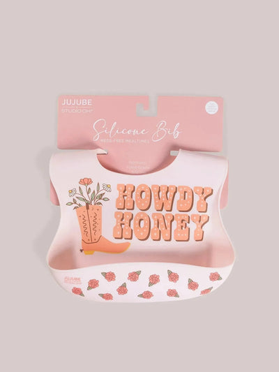 Babador Silicone - Bota Bloomin'