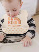 Babador de silicone - Be Kind Rainbows