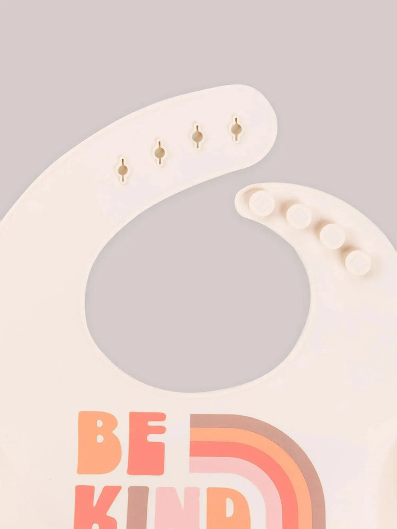 Babador de silicone - Be Kind Rainbows
