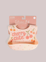 Babador de silicone - Cherry Cute by Doodle By Meg
