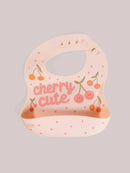 Babador de silicone - Cherry Cute by Doodle By Meg