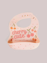 Babador de silicone - Cherry Cute by Doodle By Meg