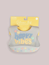 Babador de silicone - vibrações de bebê feliz