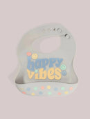 Babador de silicone - vibrações de bebê feliz