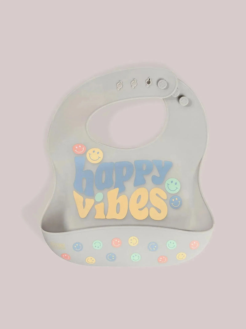Babador de silicone - vibrações de bebê feliz