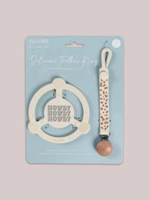 Anel mordedor de silicone - Howdy Partner Blue por Caroline Alfreds