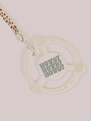 Anel mordedor de silicone - Howdy Partner Blue por Caroline Alfreds