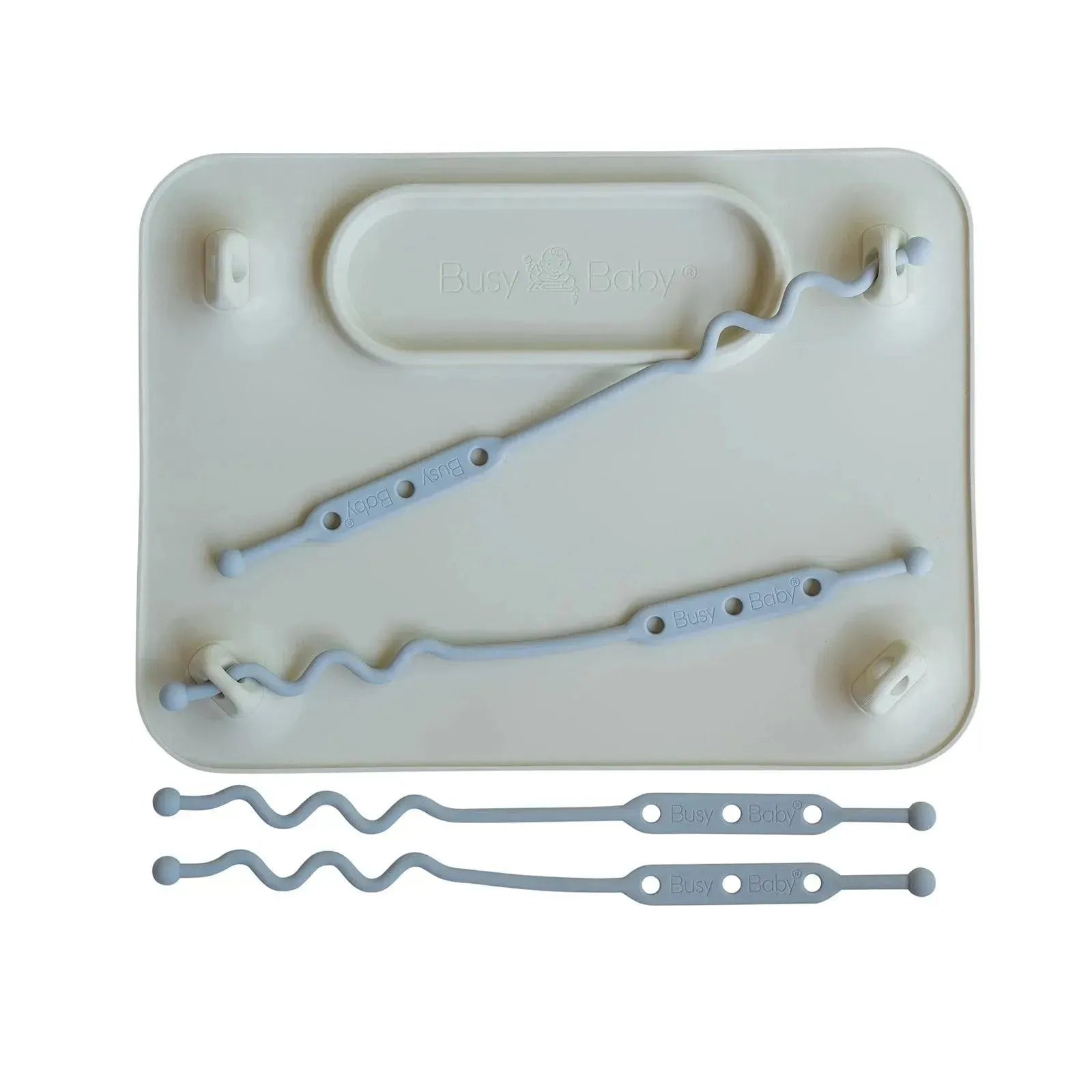 Jogo americano de silicone para bebês ocupados