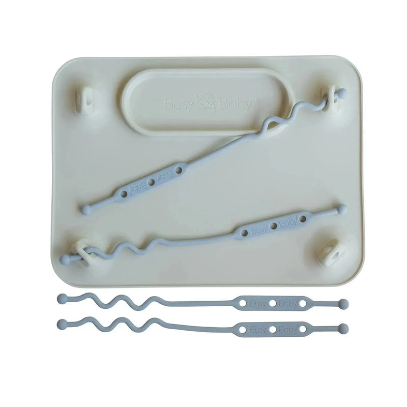 Jogo americano de silicone para bebês ocupados