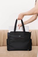 JuJuBe Utility-Strap Tote Preto