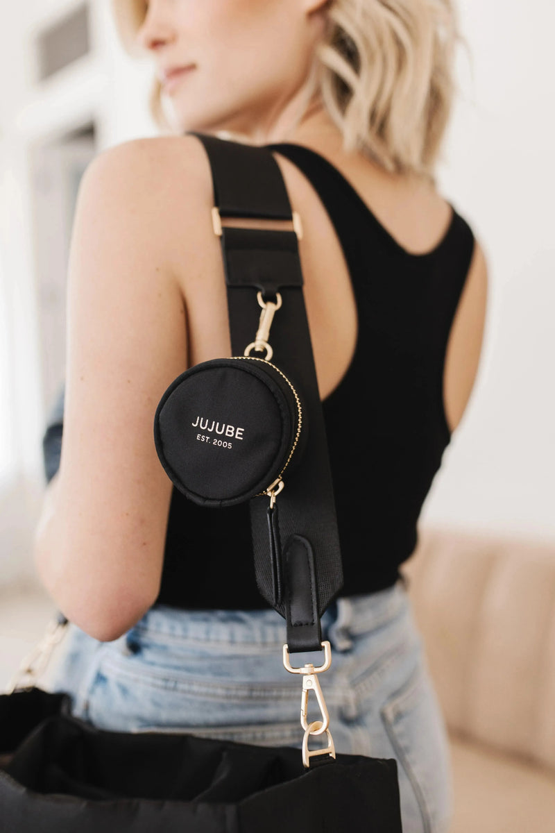 JuJuBe Utility-Strap Tote Preto